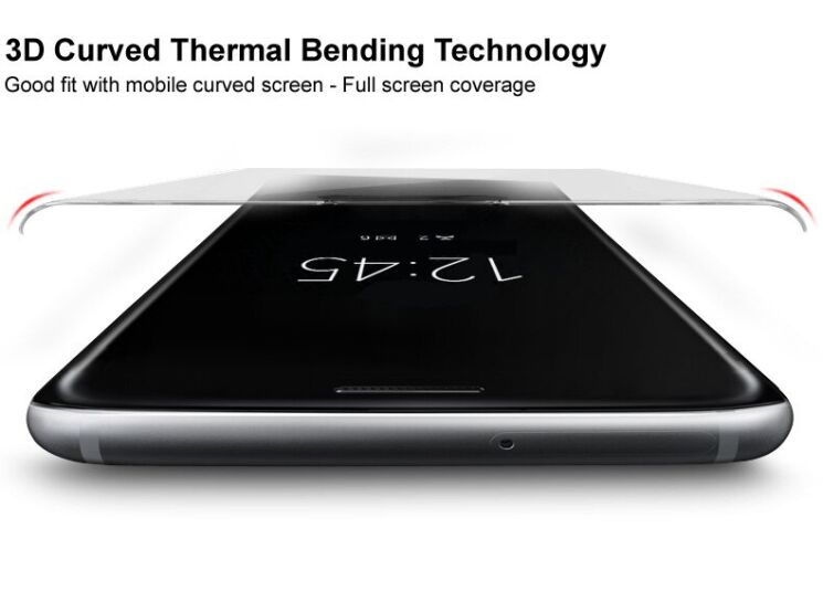 Защитное стекло IMAK 3D Curved Full Covering для Xiaomi 13 Pro - Black: фото 4 из 11