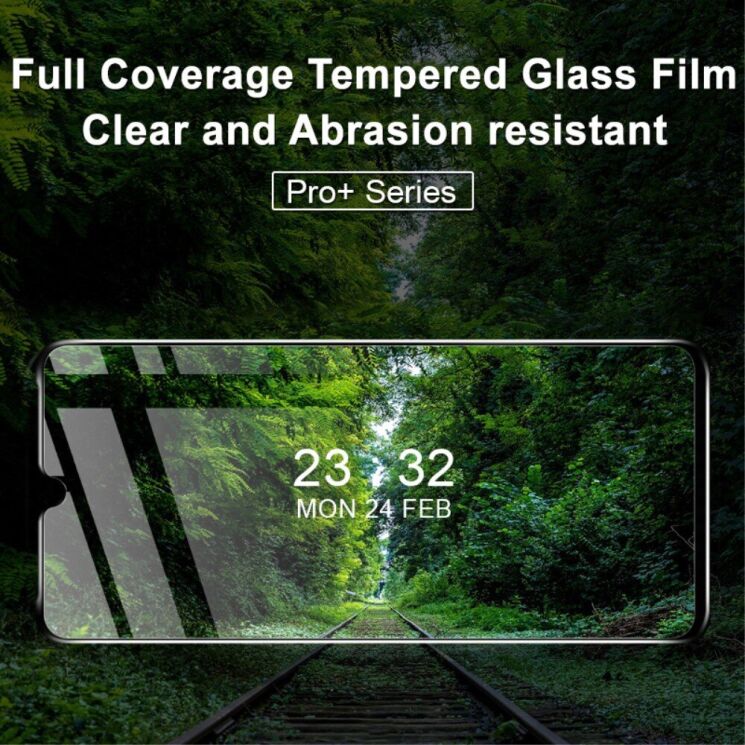 Защитное стекло IMAK 5D Pro+ Full Glue для Samsung Galaxy A22 (A225) / M22 (M225) - Black: фото 5 из 11