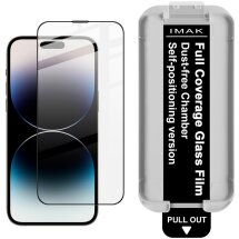 Защитное стекло IMAK Easy Install Full GLue для iPhone 14 Pro - Black: фото 1 из 12