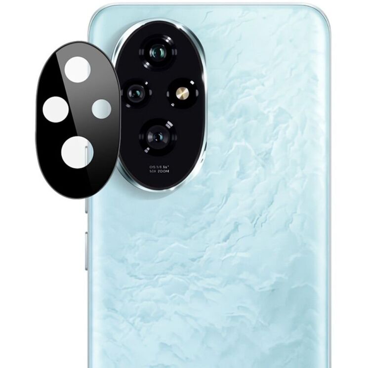 Защитное стекло IMAK Install Black Glass Lens для Honor 200 - Black: фото 3 из 10