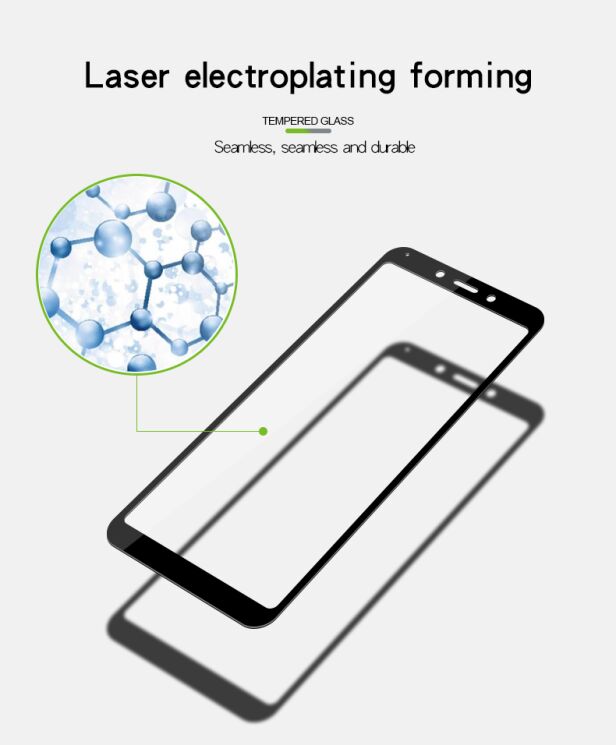 Защитное стекло MOFI 9H Full Cover Glass для Xiaomi Redmi 6A - White: фото 6 из 8