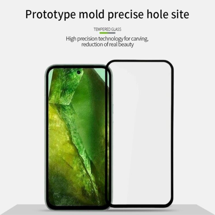 Защитное стекло MOFI Full Glue Protect для Google Pixel 8A - Black: фото 8 из 14