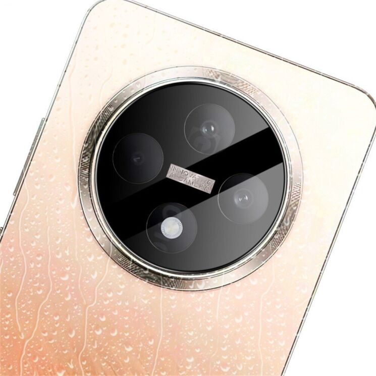 Захисне скло на камеру IMAK Black Glass Lens для OPPO Reno 12 F/FS - Black: фото 4 з 7