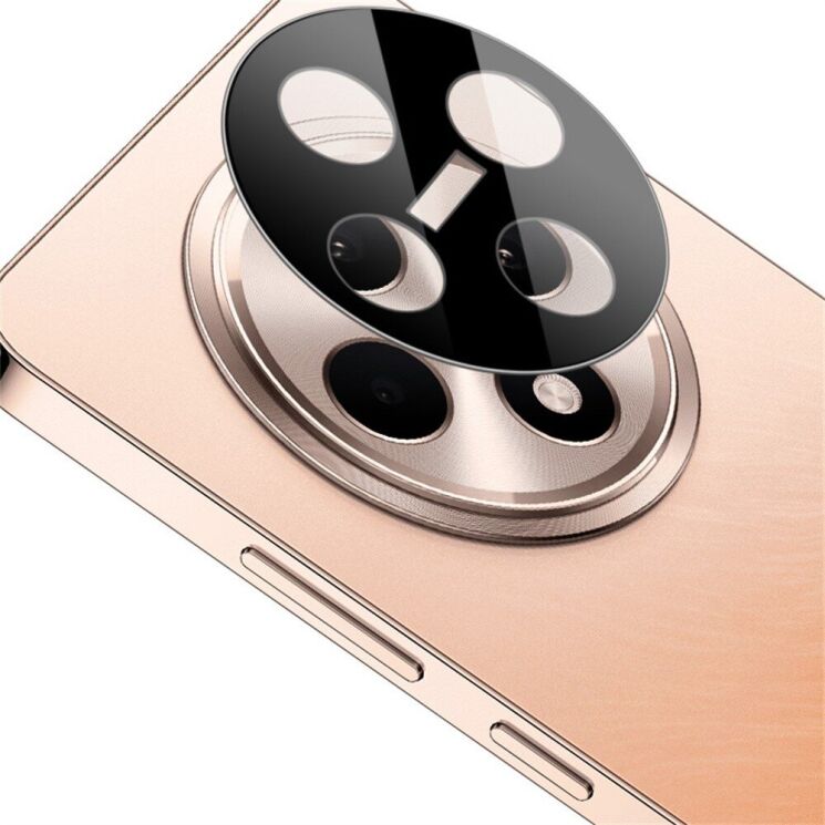 Захисне скло на камеру IMAK Black Glass Lens для OPPO Reno 12 F/FS - Black: фото 2 з 7