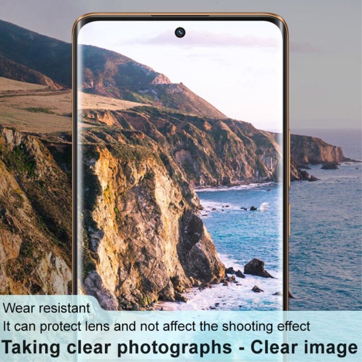 Захисне скло на камеру IMAK Black Glass Lens для Realme 11 Pro / 11 Pro+ - Black: фото 5 з 9