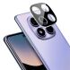 Защитное стекло на камеру IMAK Black Glass Lens для Xiaomi Redmi Note 14 Pro - Black (373527B). Фото 2 из 11