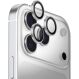 Захисне скло на камеру UNIQ Optix AluGuard для iPhone 17 Pro / 17 Pro Max (UNIQ-IP6.3P-6.9P(2025)-ALENSSIL) - Silver (411135S). Фото 1 з 4
