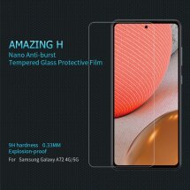 Защитное стекло NILLKIN Amazing H для Samsung Galaxy A72 (А725): фото 1 из 16