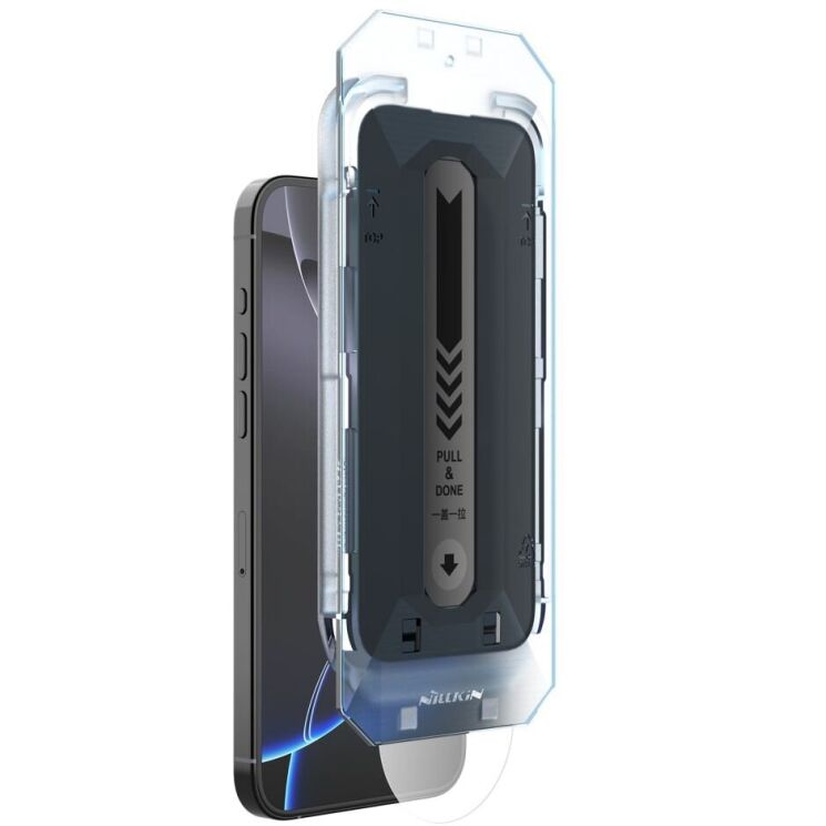 Защитное стекло NILLKIN Guardian Series для Apple iPhone 16 Pro Max - Black: фото 4 из 16