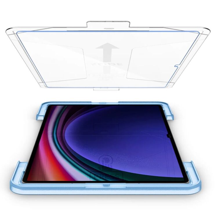Захисне скло Spigen (SGP) Screen Protector EZ Fit Glas.tR (FT) для Samsung Galaxy Tab S9 Ultra (X910/916): фото 4 з 13