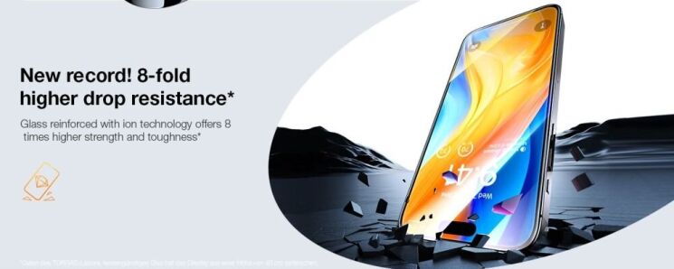 Захисне скло TORRAS Install Full Glue для Apple iPhone 15 / 14 Pro - Black: фото 8 з 9
