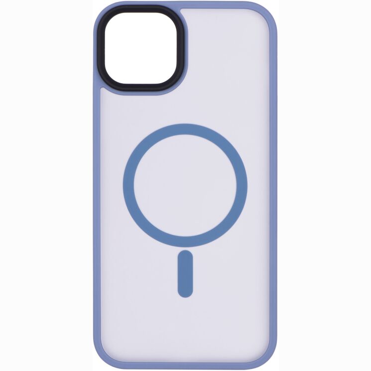 Захисний чохол 2Е Soft Touch MagSafe для iPhone 15 Plus - Light Blue (339777TT) Захисний чохол 2Е Soft Touch MagSafe для iPhone 15 Plus - Light Blue: фото 1 з 3