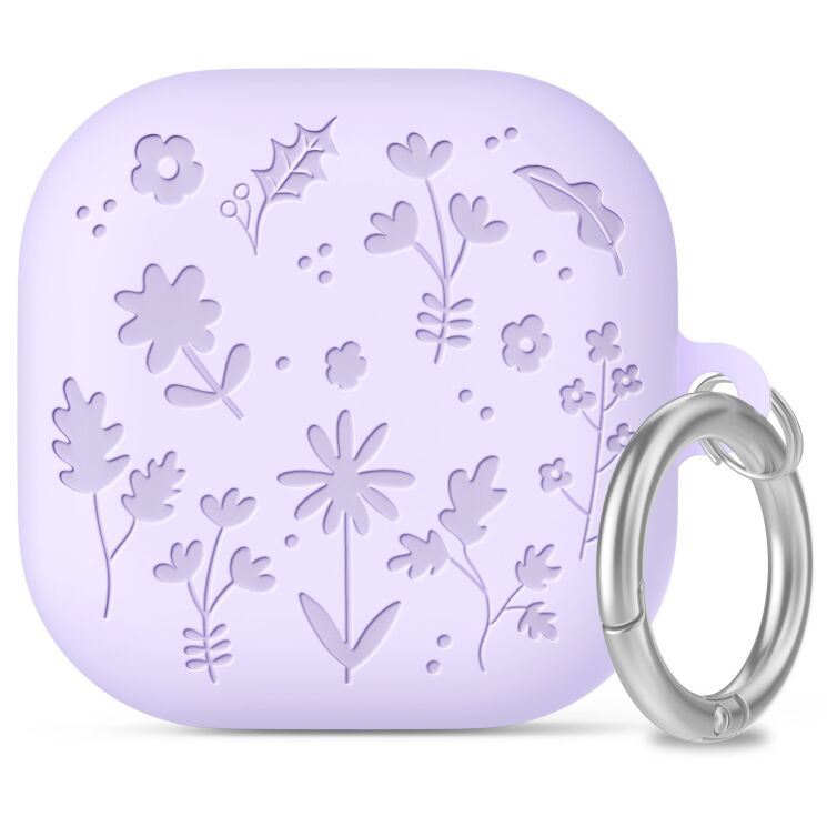 Захисний чохол AHASTYLE WG199 для Samsung Galaxy Buds 4 / Buds 4 Pro - Purple: фото 1 з 8