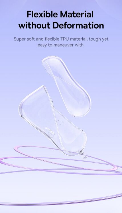 Захисний чохол BASEUS Crystal Case для Apple AirPods Pro 2 - Transparent: фото 13 з 20