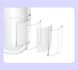 Захисний чохол BASEUS Crystal Case для Apple AirPods Pro 2 - Transparent (306015T). Фото 10 з 20