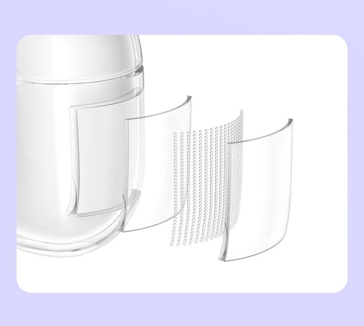 Захисний чохол BASEUS Crystal Case для Apple AirPods Pro 2 - Transparent: фото 10 з 20