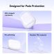Захисний чохол BASEUS Crystal Case для Apple AirPods Pro 2 - Transparent (306015T). Фото 7 з 20