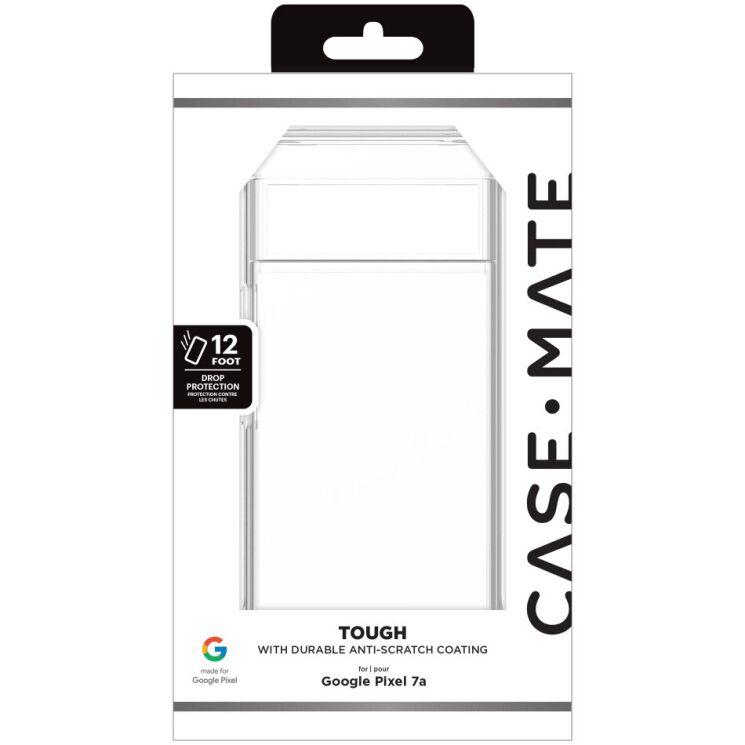 Защитный чехол Case-Mate Tough для Google Pixel 7a - Clear: фото 7 из 14