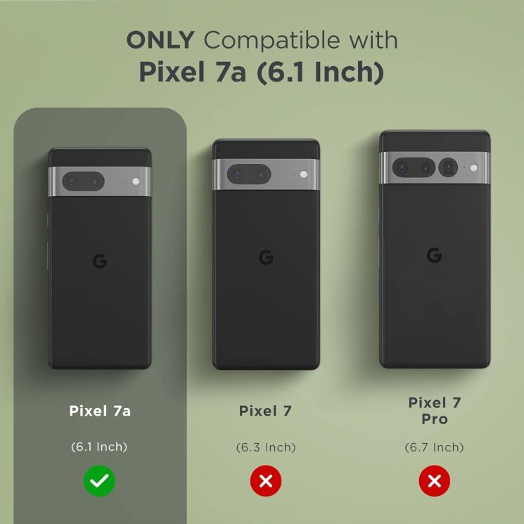 Защитный чехол Case-Mate Tough для Google Pixel 7a - Clear: фото 14 из 14
