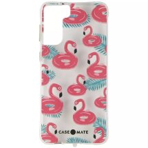 Защитный чехол Case-Mate Tough Prints для Samsung Galaxy S21 Plus (G996) CM047256 - Float On Flamingos: фото 1 из 3