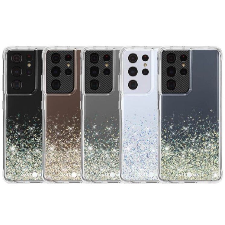 Защитный чехол Case-Mate Twinkle Ombre для Samsung Galaxy S21 Ultra (G998) - Stardust: фото 5 из 6
