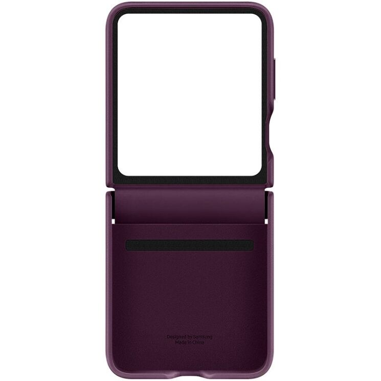 Захисний чохол Copiex Leather Cover (FF) для Samsung Galaxy Flip 5 - Purple: фото 5 з 5