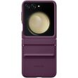 Защитный чехол Copiex Leather Cover (FF) для Samsung Galaxy Flip 5 - Purple (332471V)