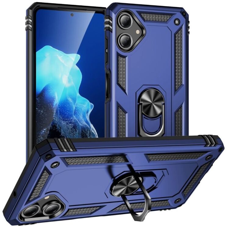 Защитный чехол Deexe Armor Case для Samsung Galaxy A06 (A065) - Blue: фото 1 из 7