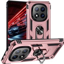 Защитный чехол Deexe Armor Case для Xiaomi Redmi Note 14 Pro 5G / Poco X7 - Rose Gold: фото 1 из 7
