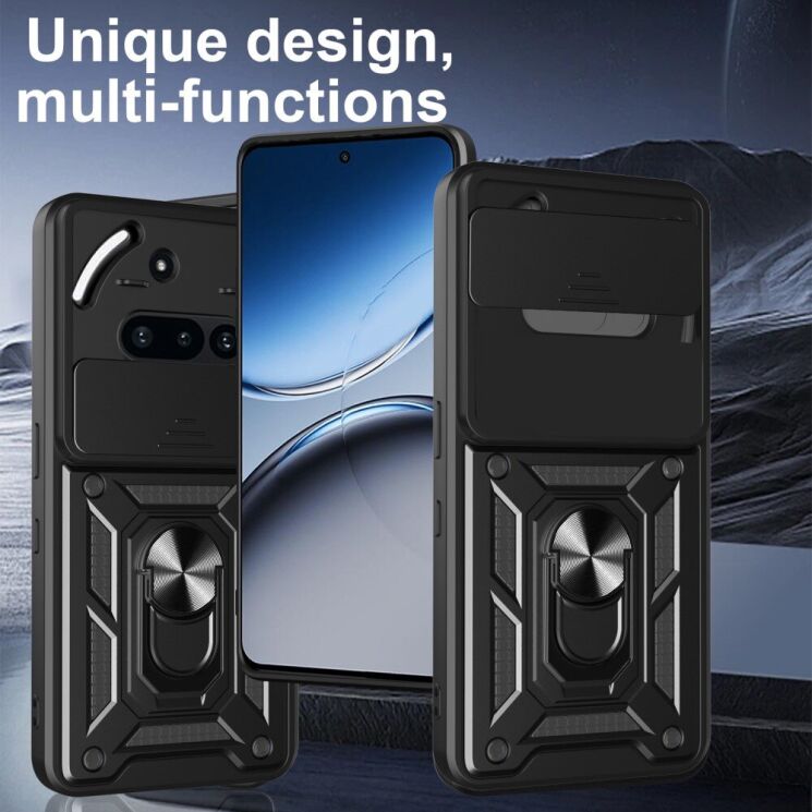 Защитный чехол Deexe Armor Shield для Nothing Phone (3a) - Black: фото 2 из 9
