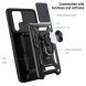 Защитный чехол Deexe Armor Shield для Samsung Galaxy S22 Ultra (S908) - Black (298433B). Фото 8 из 9