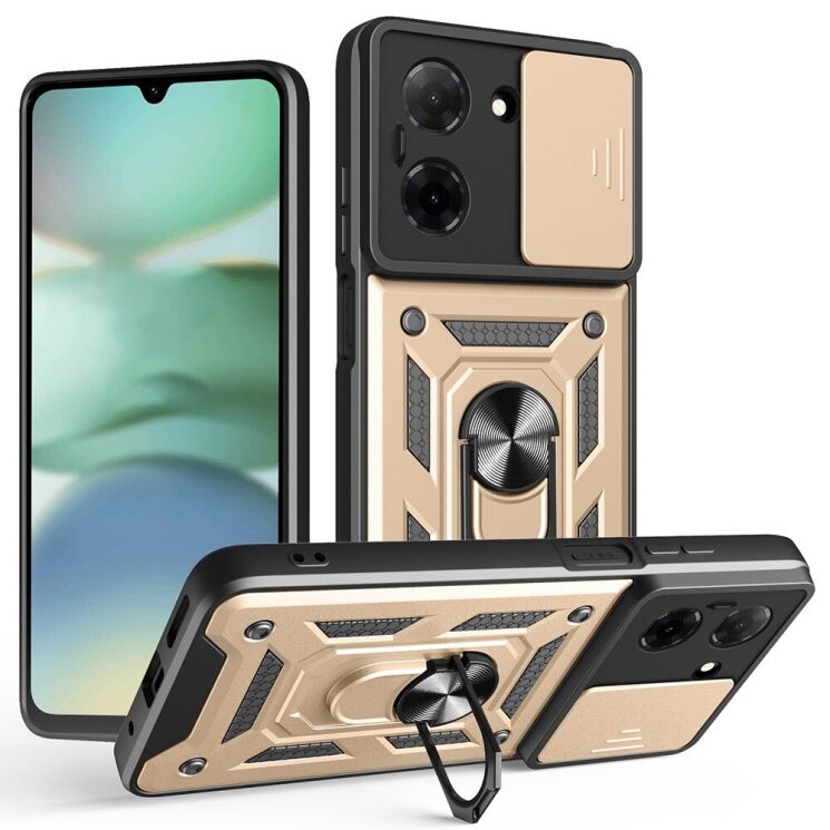 Защитный чехол Deexe Armor Shield для Xiaomi Redmi A5 - Gold: фото 1 из 10