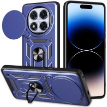Защитный чехол Deexe Armor Shield для Xiaomi Redmi Note 14 Pro 5G - Blue: фото 1 из 7