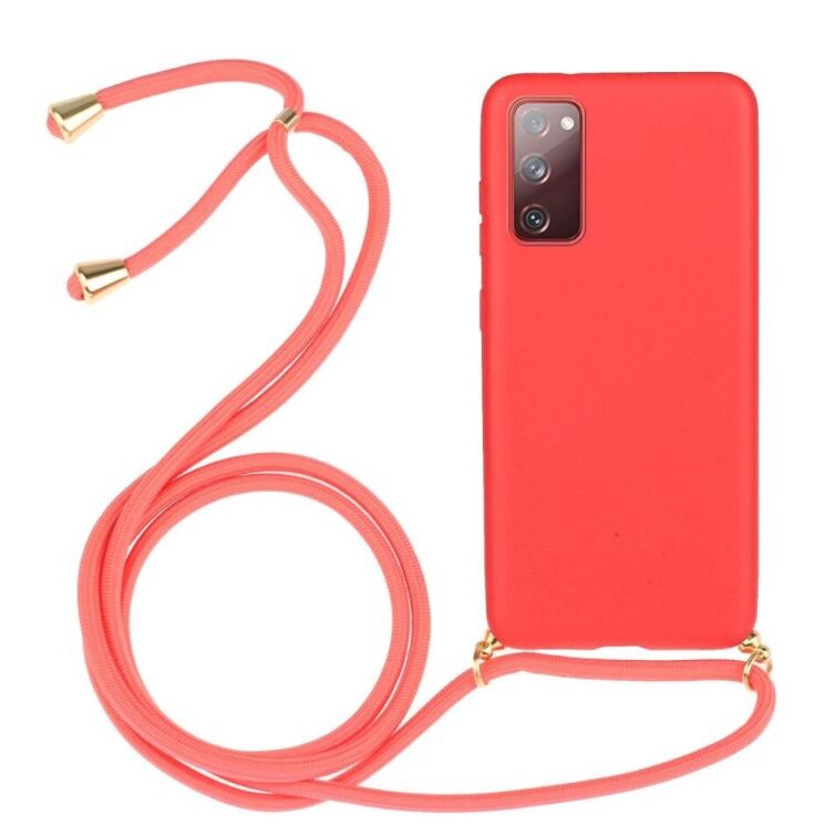 Защитный чехол Deexe Astra Case для Samsung Galaxy S20 FE (G780) - Red: фото 1 из 4