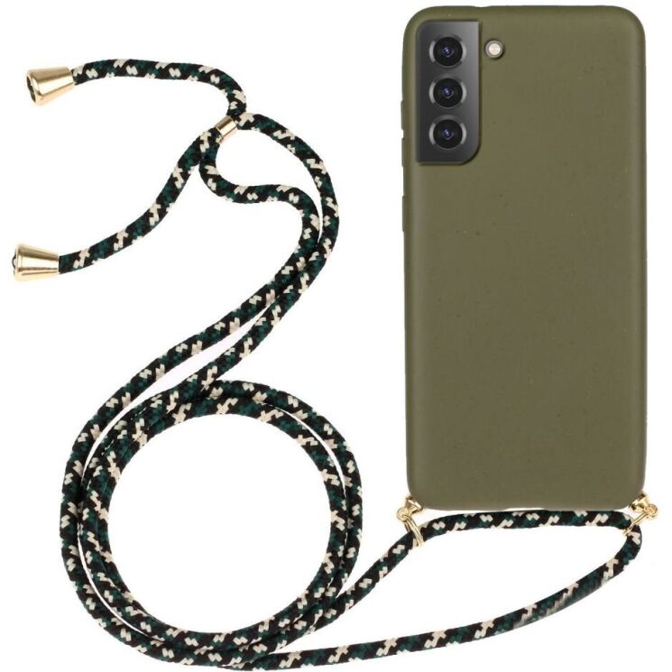 Защитный чехол Deexe Astra Case для Samsung Galaxy S22 - Army Green: фото 1 из 4