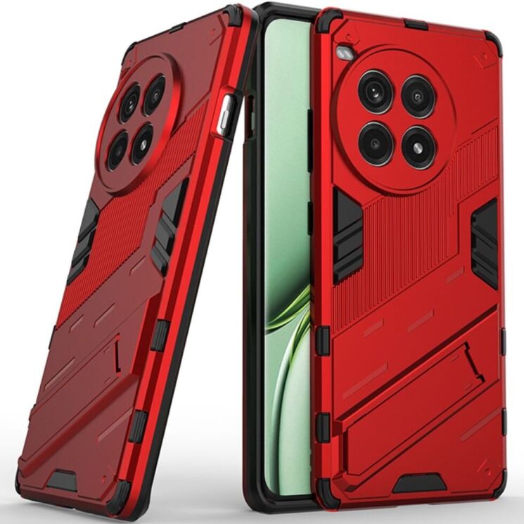 Защитный чехол Deexe Bibercas для OnePlus Ace 3 Pro - Red: фото 1 из 6
