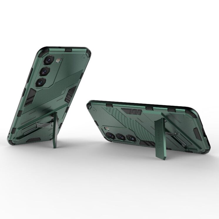 Защитный чехол Deexe Bibercas для Samsung Galaxy S23 Plus - Green: фото 6 из 9
