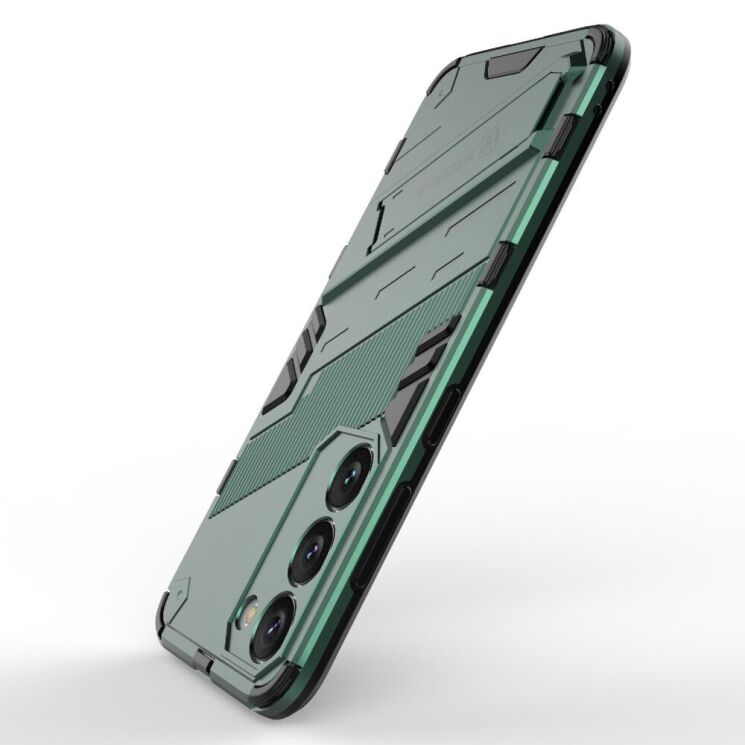 Защитный чехол Deexe Bibercas для Samsung Galaxy S23 Plus - Green: фото 7 из 9