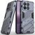 Защитный чехол Deexe Bibercas для Xiaomi Poco F6 Pro - Dark Blue: фото 1 из 8