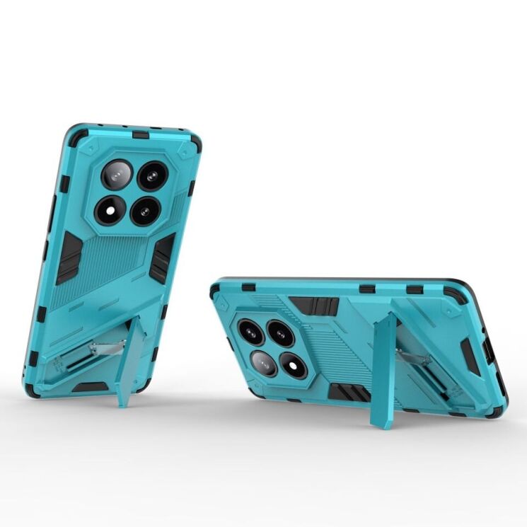 Защитный чехол Deexe Bibercas для Xiaomi Redmi Note 14 Pro 5G - Baby Blue: фото 2 из 6