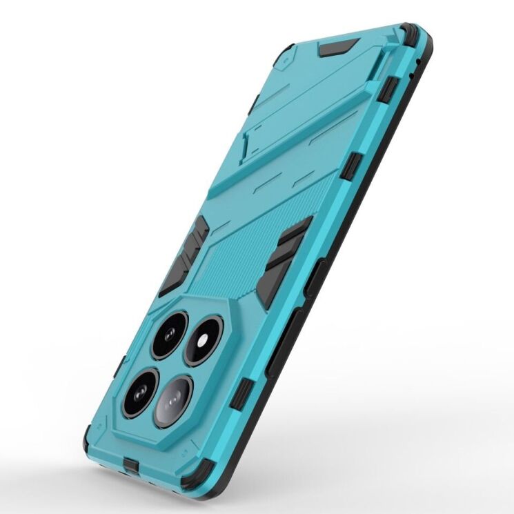 Защитный чехол Deexe Bibercas для Xiaomi Redmi Note 14 Pro 5G - Baby Blue: фото 3 из 6