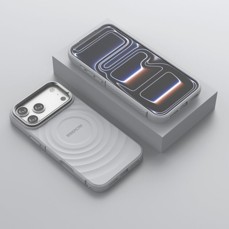 Захисний чохол Deexe Bibercas Ripple для iPhone 18 Pro Max / 17 Pro Max - Orange: фото 9 з 9