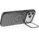 Захисний чохол Deexe Bibercas Ripple для iPhone 18 Pro Max / 17 Pro Max - Black (423829B). Фото 3 з 9