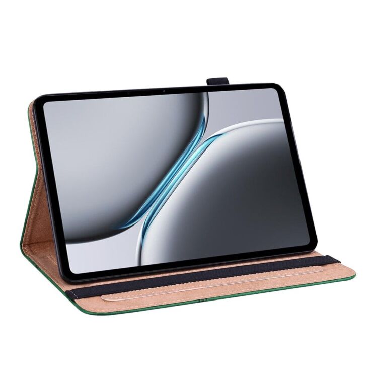Защитный чехол Deexe Business Cover для OnePlus Pad Pro / Pad 2 - Green: фото 2 из 12