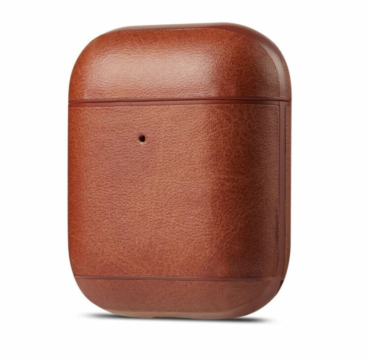 Защитный чехол Deexe Classic Case для Apple AirPods 1 / 2 - Coffee: фото 3 из 11