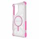 Захисний чохол Deexe Clear Bibercas для Samsung Galaxy S25 Ultra (S938) - Pink (379530P). Фото 4 з 7