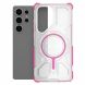 Захисний чохол Deexe Clear Bibercas для Samsung Galaxy S25 Ultra (S938) - Pink (379530P). Фото 2 з 7