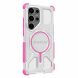 Захисний чохол Deexe Clear Bibercas для Samsung Galaxy S25 Ultra (S938) - Pink (379530P). Фото 3 з 7