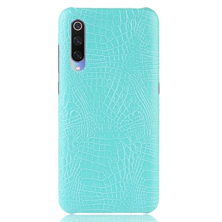 Захисний чохол Deexe Croco Style для Xiaomi Mi CC9 / Mi 9 Lite - Baby Blue: фото 3 з 4