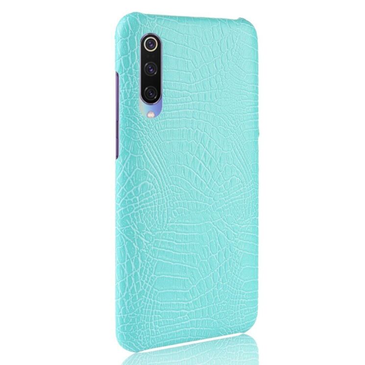 Захисний чохол Deexe Croco Style для Xiaomi Mi CC9 / Mi 9 Lite - Baby Blue: фото 2 з 4